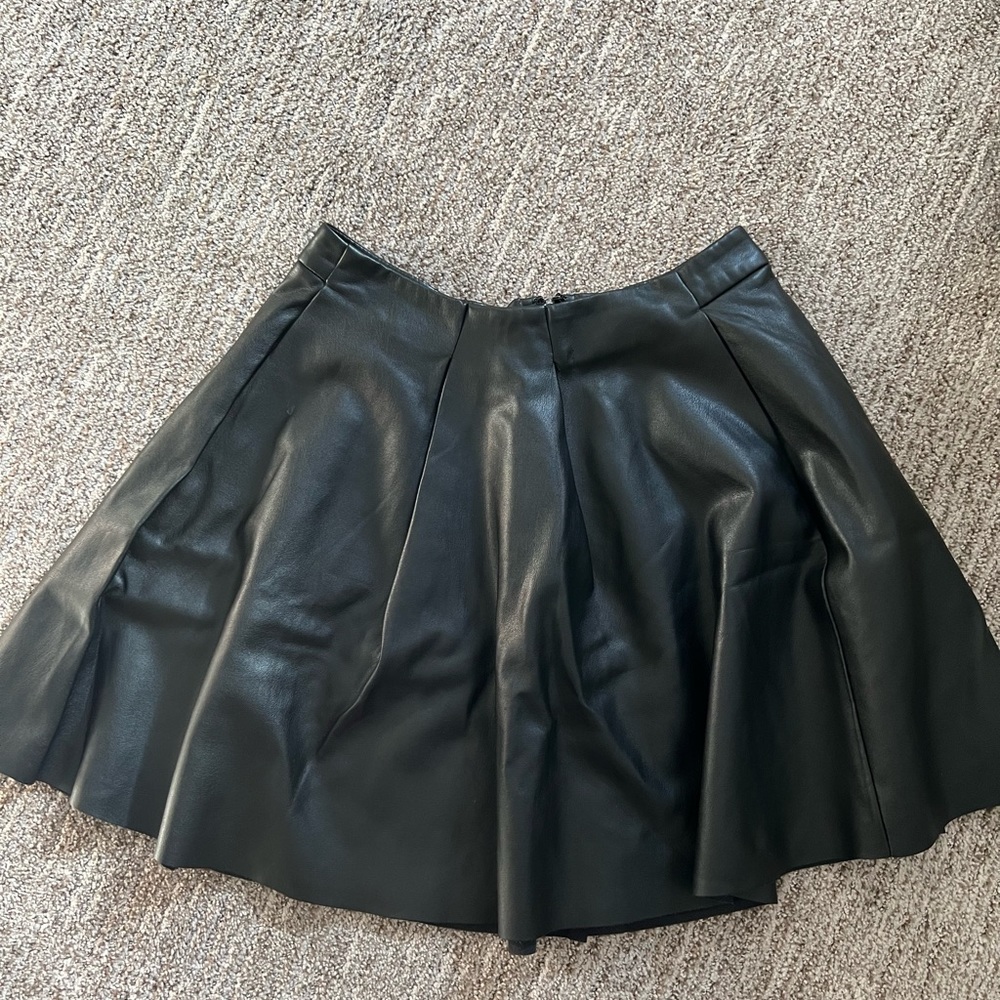 Bebe pleather skirt